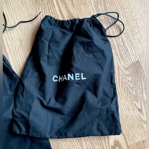 Authentic CHANEL dust bags 🖤🖤